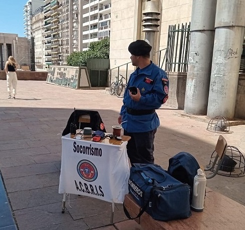 Equipo de B.R.I.S. en acción